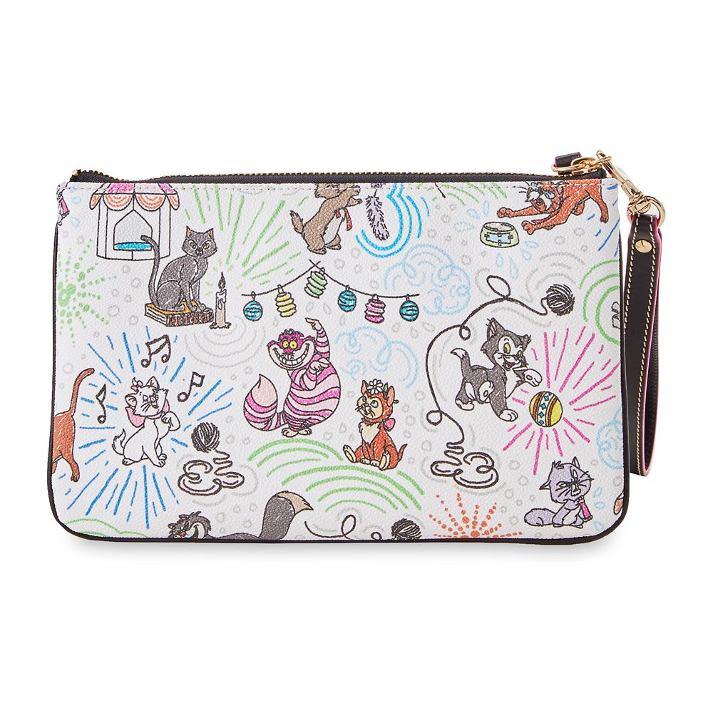 Disney Cats Sketch Dooney & Bourke Wristlet Wallet