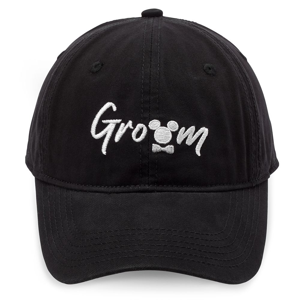 Mickey Mouse Icon Groom Baseball Cap for Adults