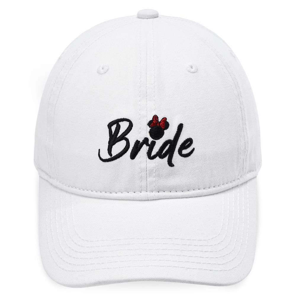 Minnie Mouse Icon Bride Baseball Cap for Adults