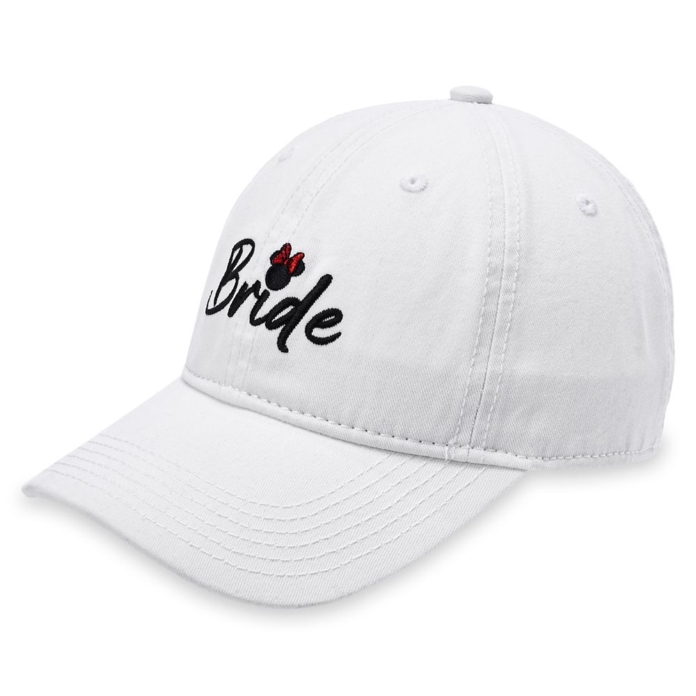 Minnie Mouse Icon Bride Baseball Cap for Adults