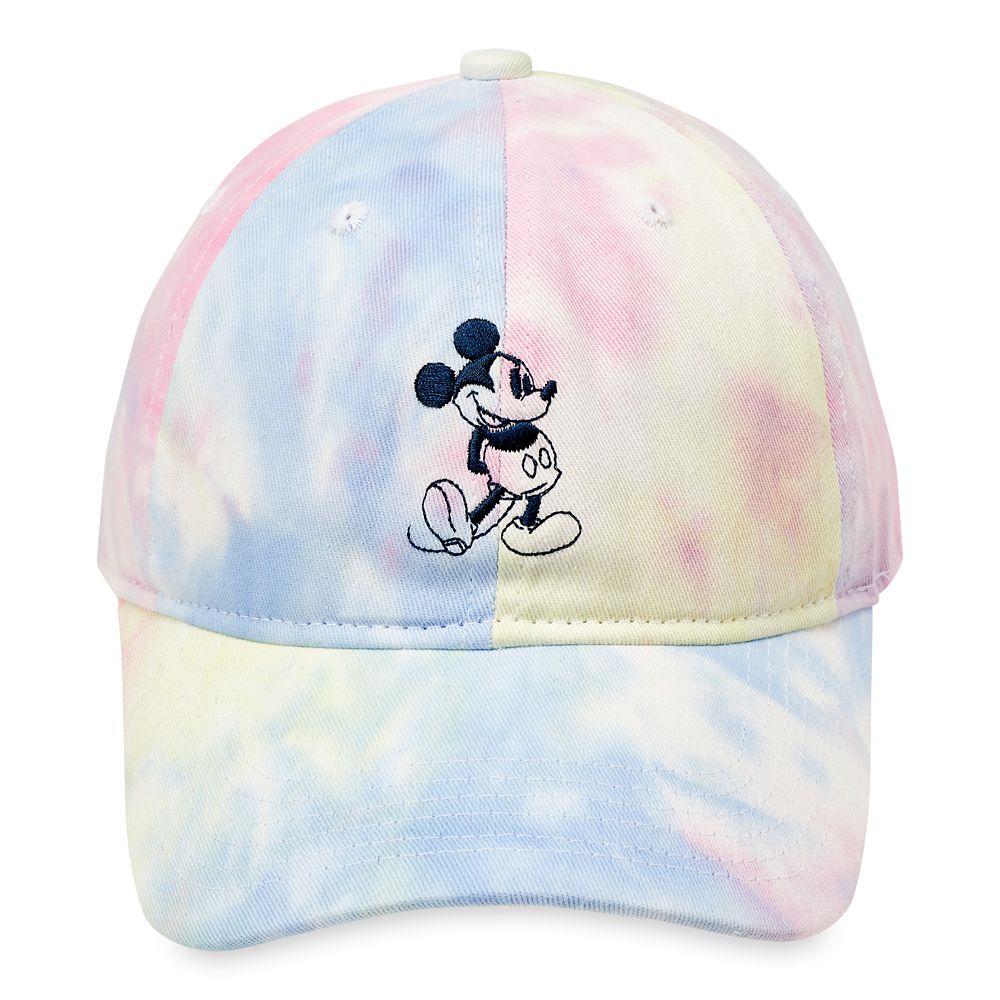 Mickey Mouse Tie-Dye Baseball Cap for Adults is available online for purchase