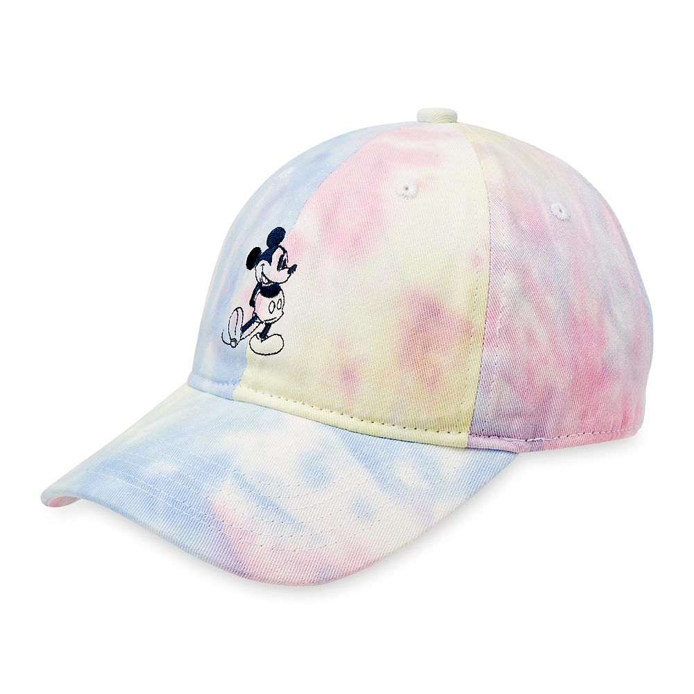 Mickey Mouse Tie-Dye Baseball Cap for Adults