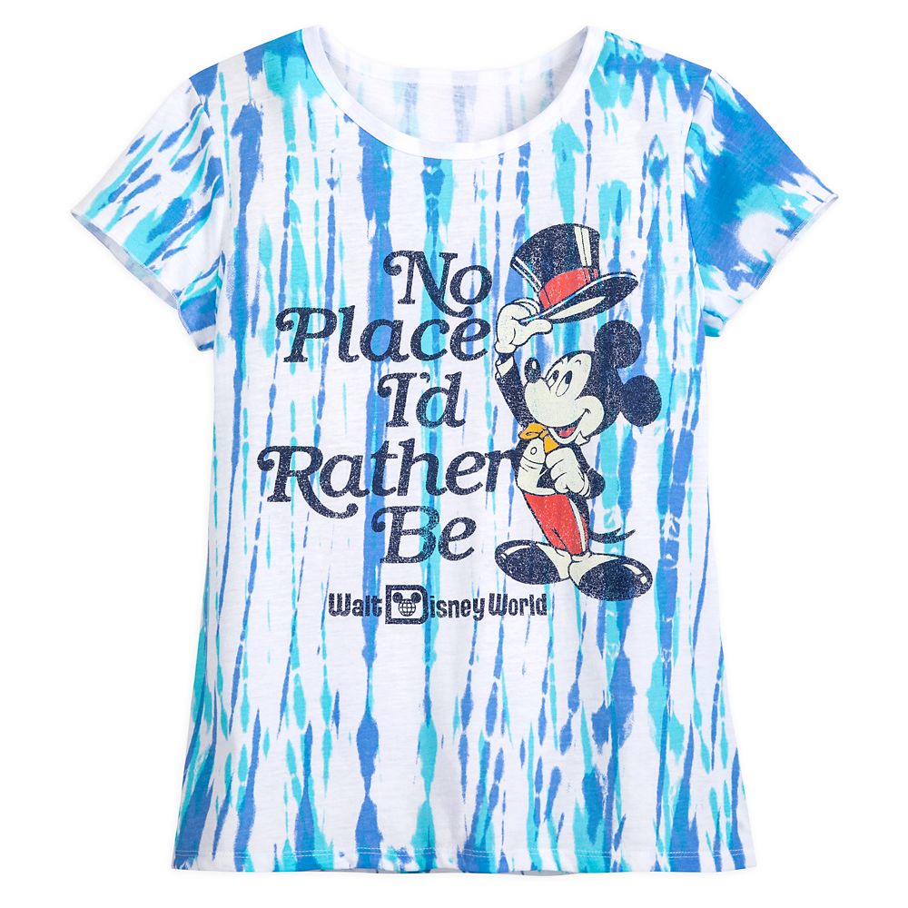 Mickey Mouse ''No Place I'd Rather Be'' T-Shirt for Adults – Walt Disney World