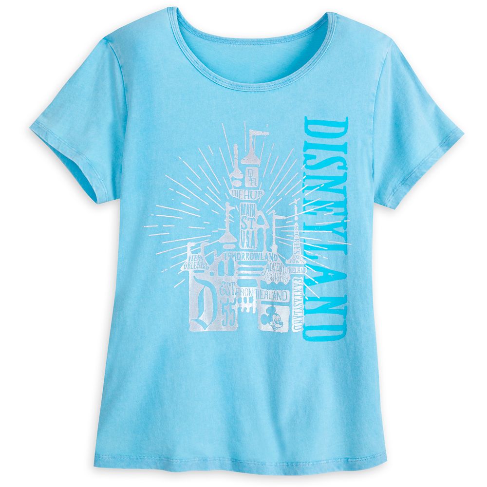 Sleeping Beauty Castle Lounge T-Shirt for Women – Disneyland