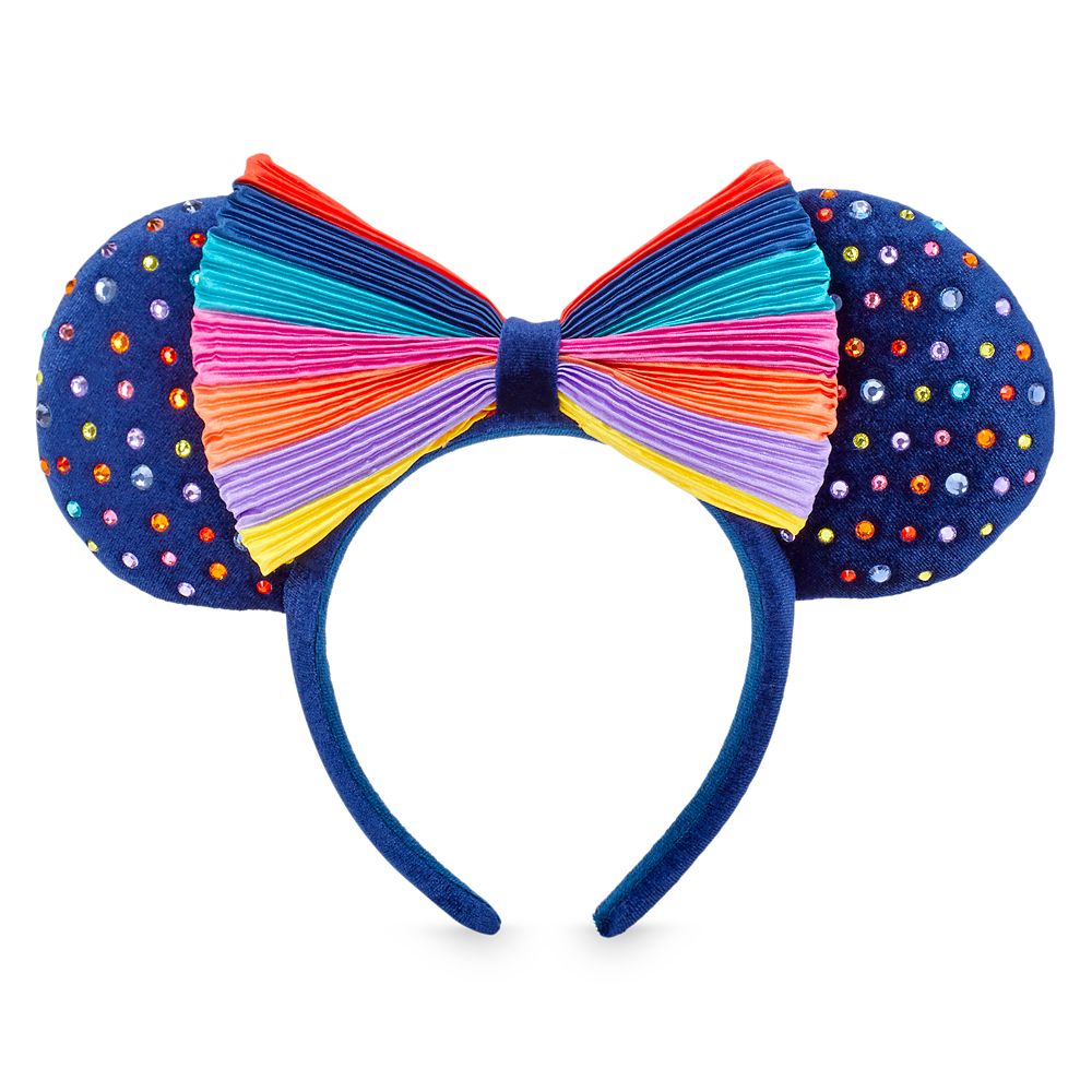 Minnie Mouse Striped Ear Headband