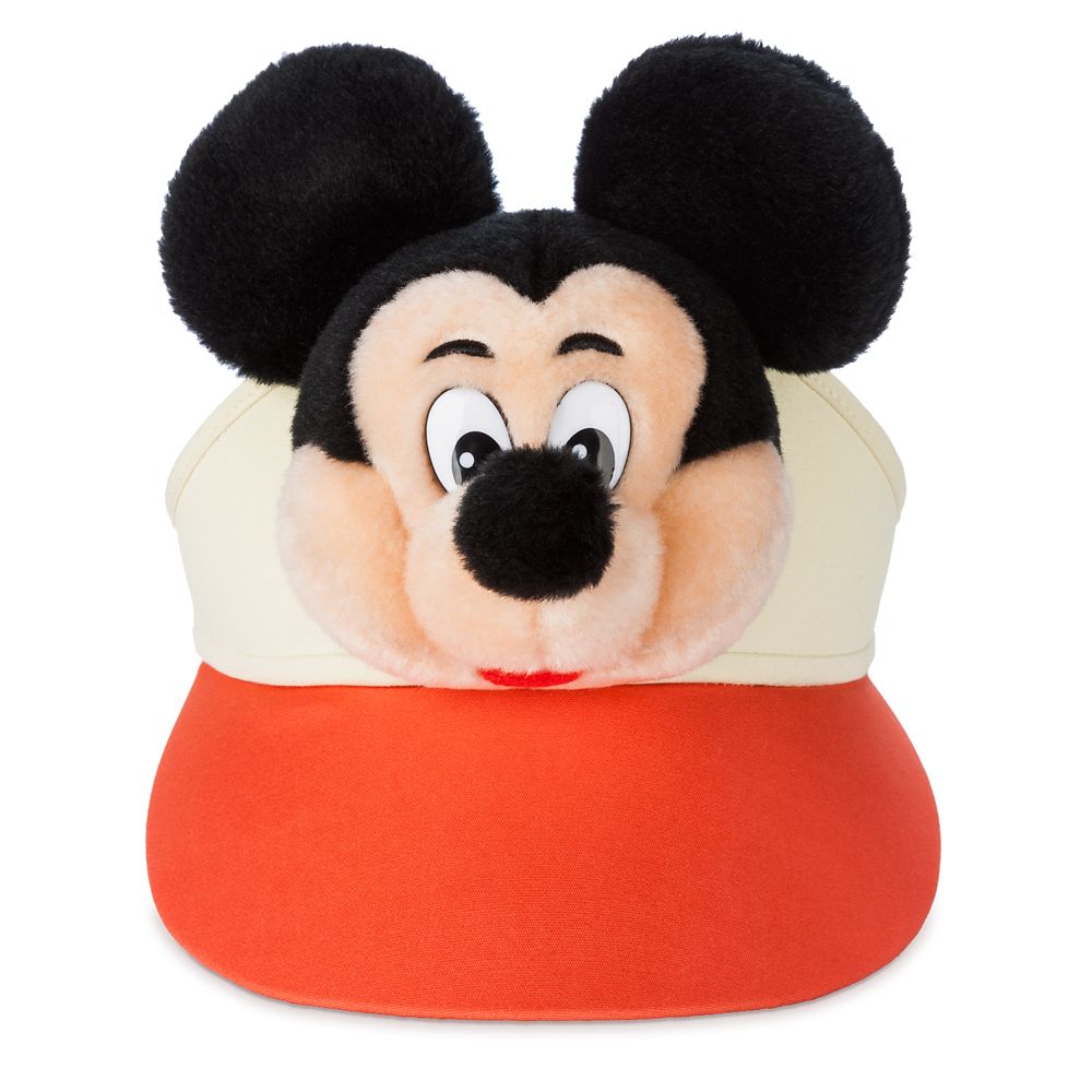 Mickey Mouse Plush Visor for Adults – Walt Disney World 50th Anniversary |  shopDisney