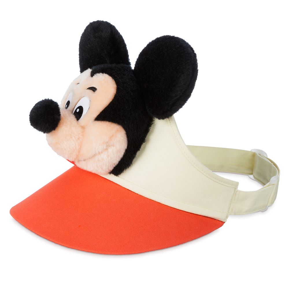 Mickey Mouse Plush Visor for Adults – Walt Disney World 50th Anniversary