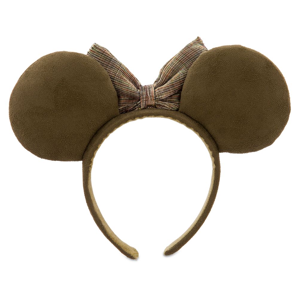 Minnie Mouse Ear Headband with Bow – Olive