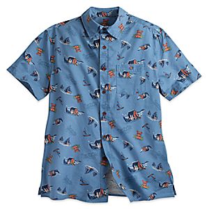 Mickey Mouse Tiki Aloha Shirt for Men