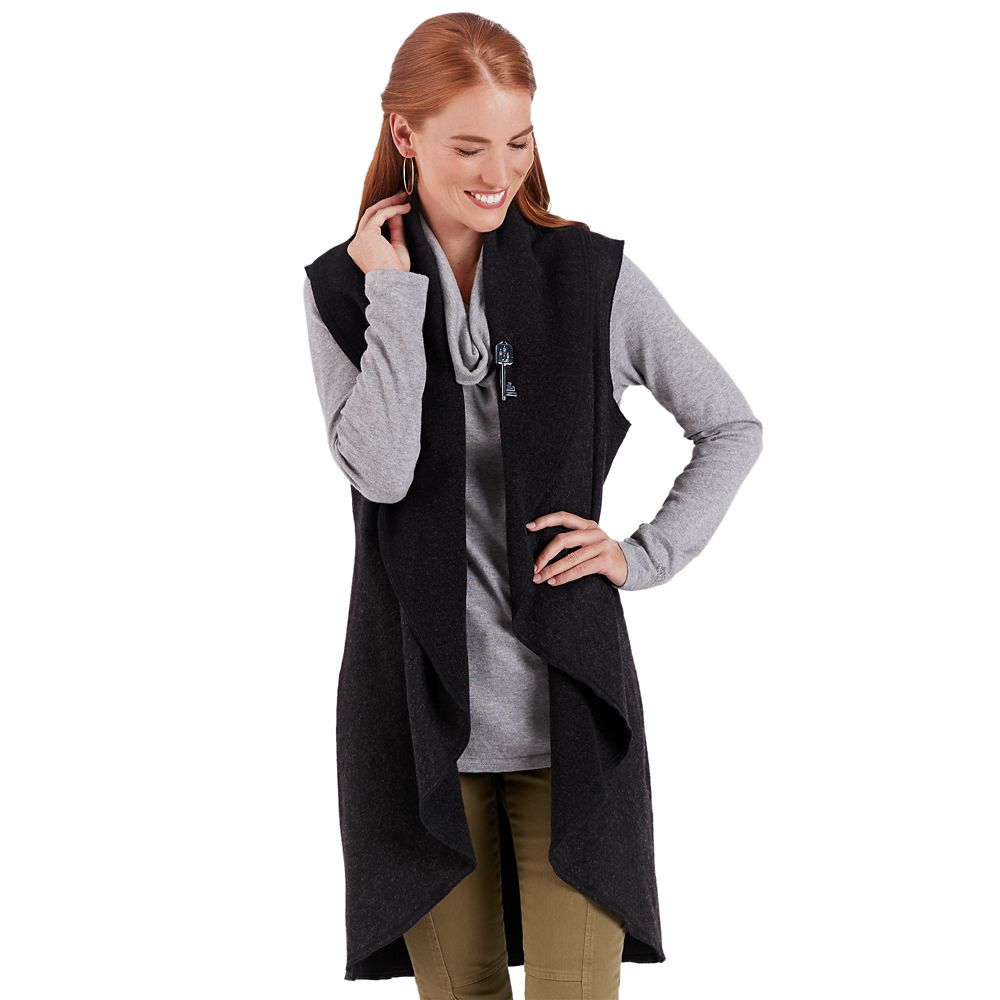 Fantasyland Castle Long Vest for Women - Kingdom Couture Collection