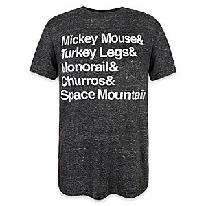 Disney Parks Text T-Shirt for Men