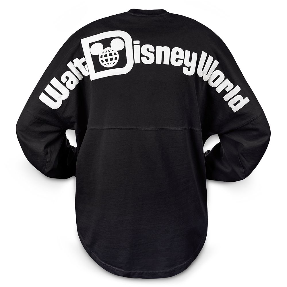 Walt Disney World Long Sleeve Spirit T-Shirt for Women - Black