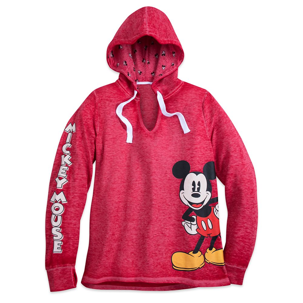 mickey mouse red sweatshirt