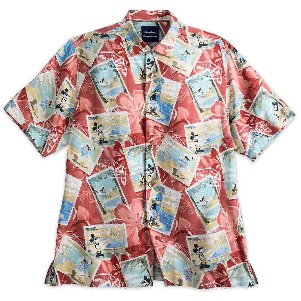 red tommy bahama shirt