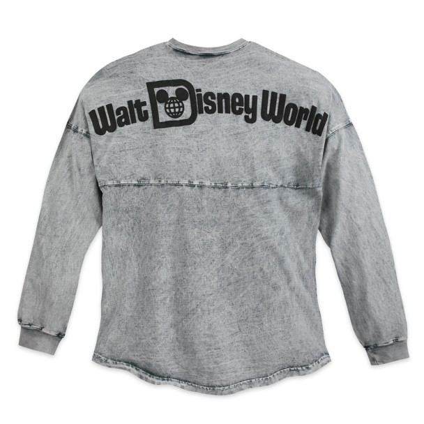 Walt Disney World Mineral Wash Spirit Jersey for Adults – Gray