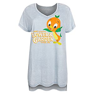 Orange Bird V-Neck T-Shirt for Women - Epcot International Flower & Garden Festival 2018