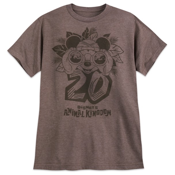 Mickey Mouse Disney's Animal Kingdom 20th Anniversary T-Shirt for Adults