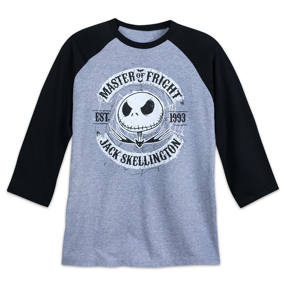 jack skellington baseball shirt