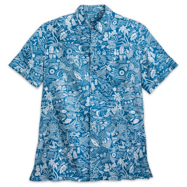 Aulani, A Disney Resort & Spa Aloha Shirt for Men by Tori Richard