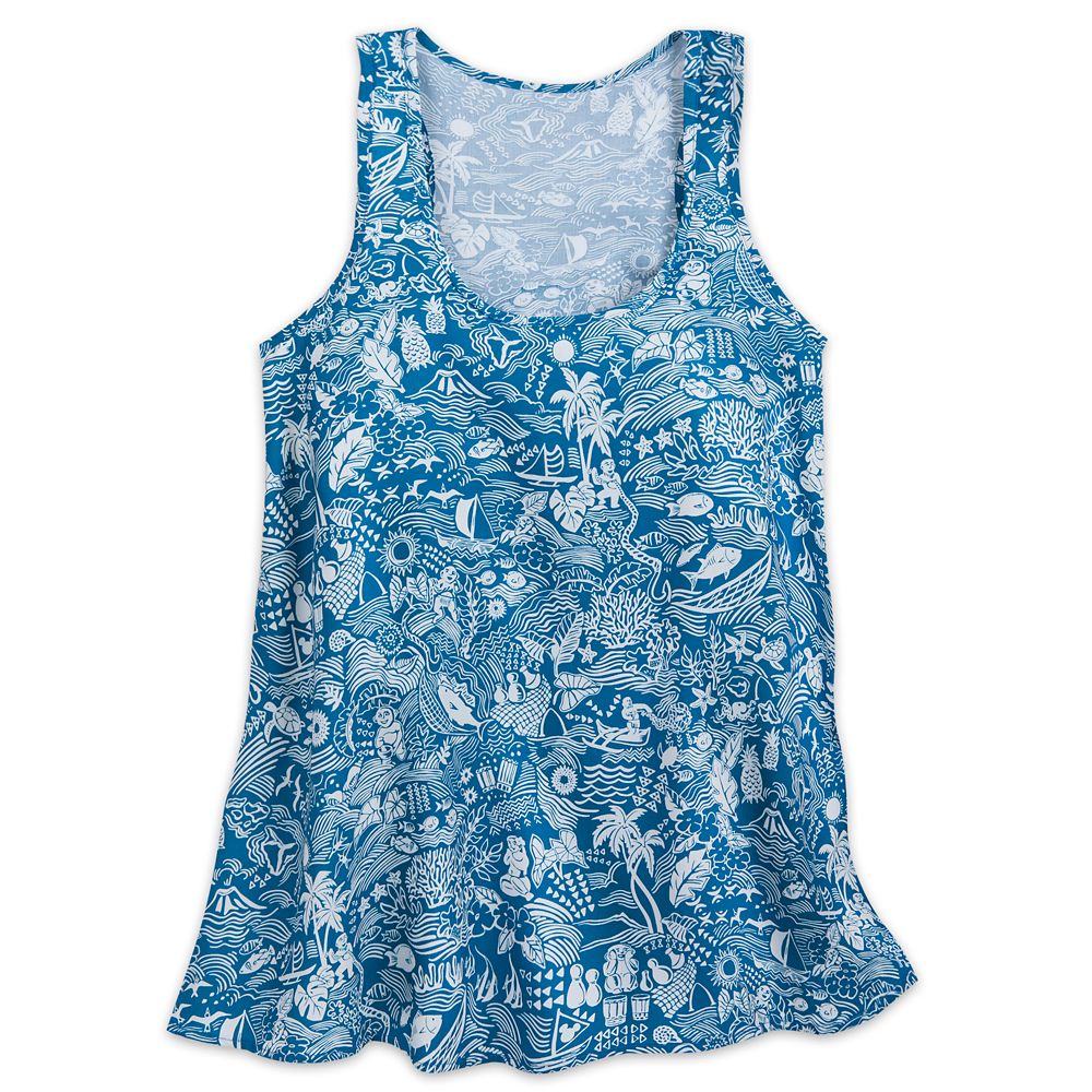 Aulani, A Disney Resort & Spa Aloha Tank Top for Women by Tori Richard