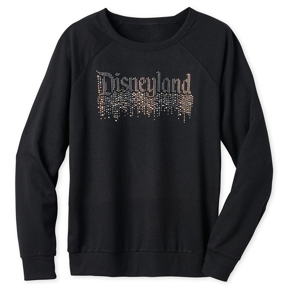 Disneyland Rhinestone Long Sleeve T-Shirt for Women
