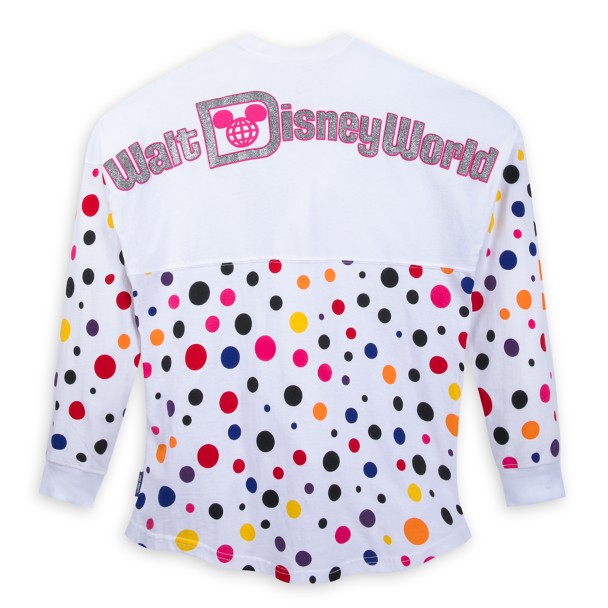 Cotton jersey Minnie Mouse Dots, white
