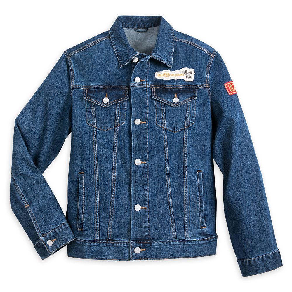 Mickey Mouse Denim Jacket for Adults 