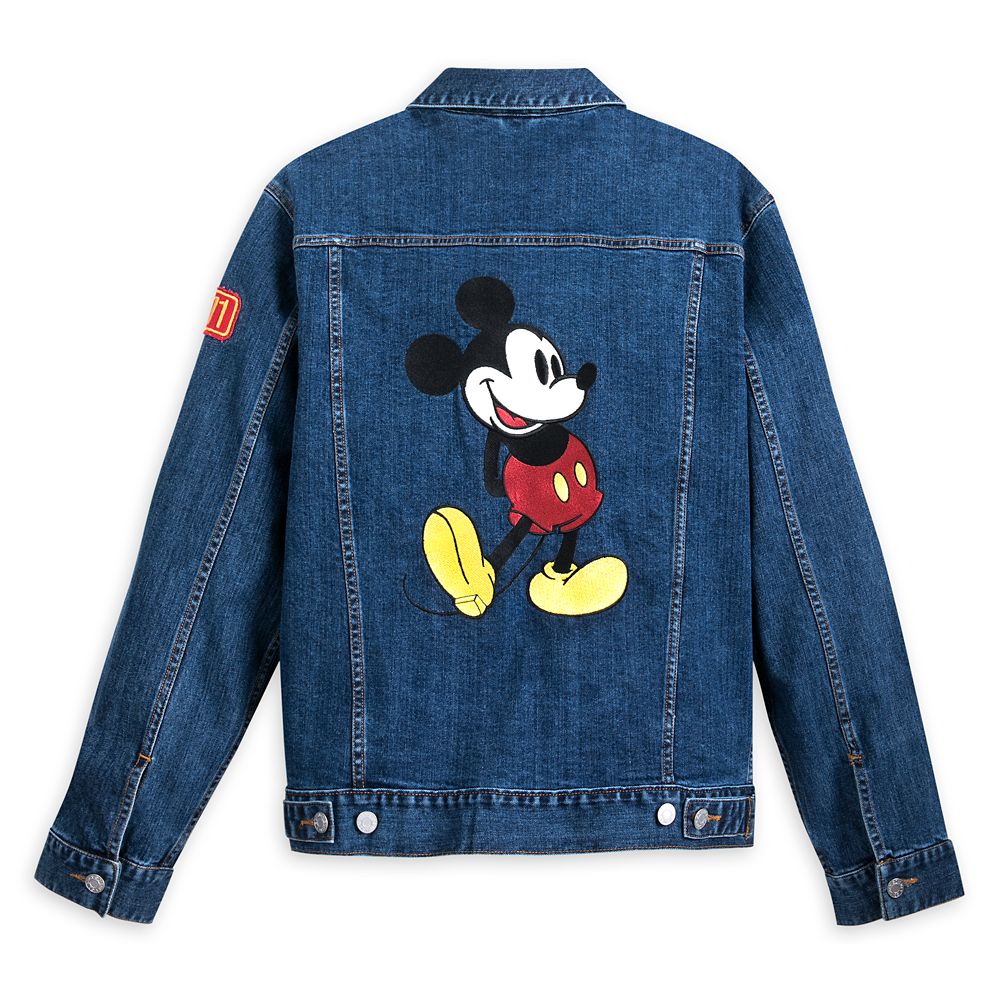 Mickey Mouse Denim Jacket for Adults Walt Disney World