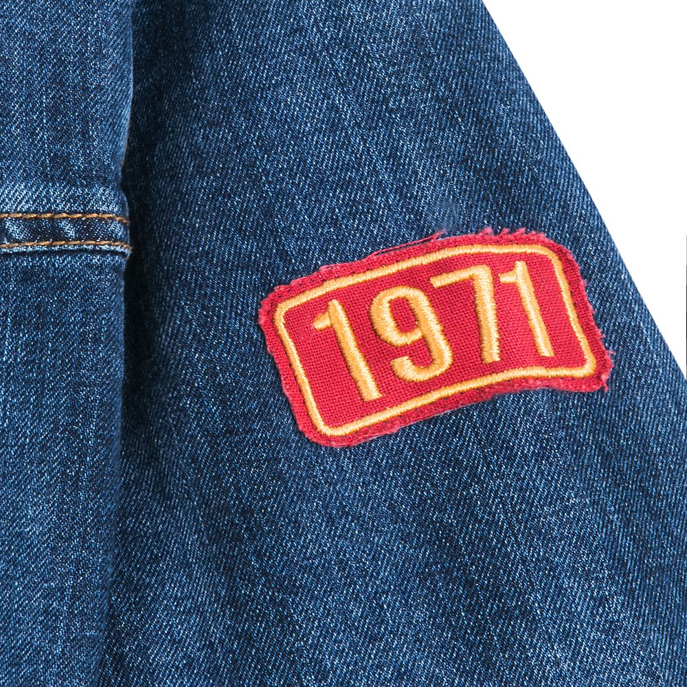 mickey mouse denim jacket
