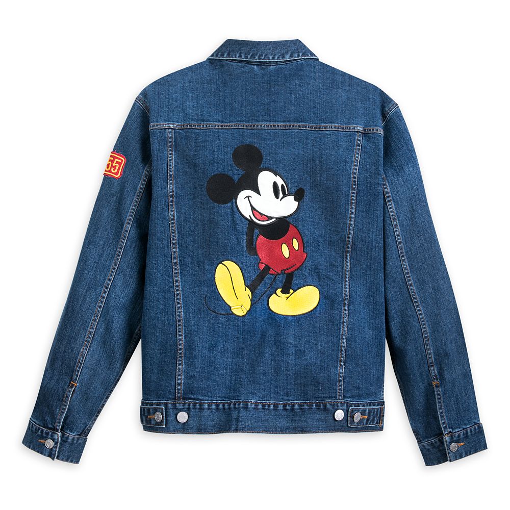 Mickey Mouse Denim Jacket for Adults 