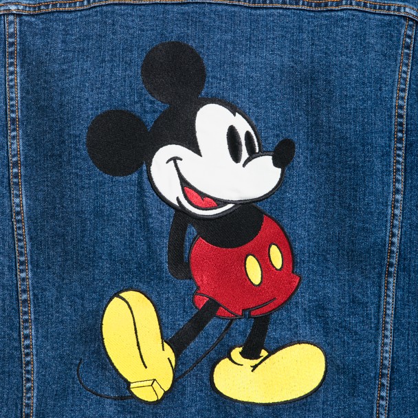 Mickey Mouse Denim Jacket for Adults - Disneyland | shopDisney