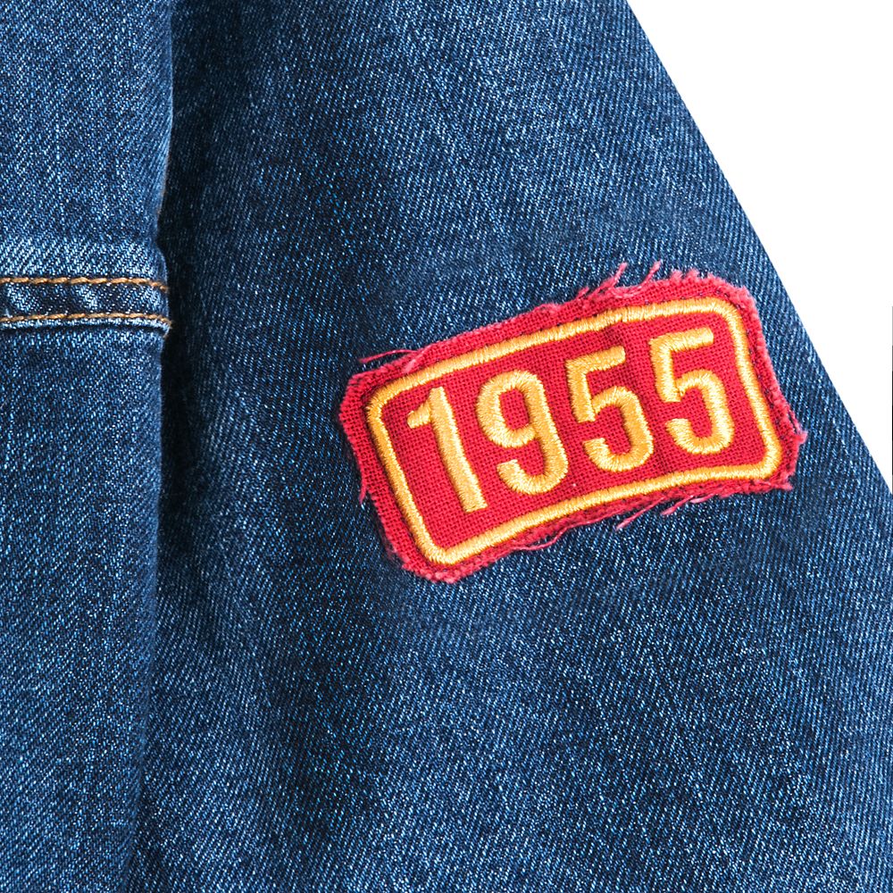 mens mickey mouse denim jacket