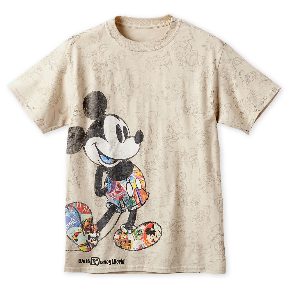 Mickey through hot sale the years shirt