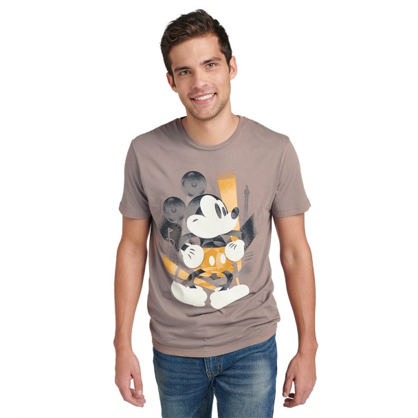 Mickey Mouse Disney Parks Artist Series T-Shirt for Men by Mike Posluszny