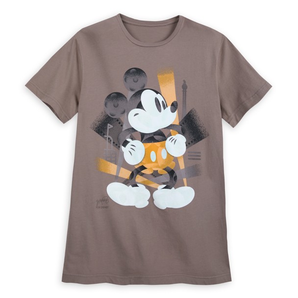 Mickey Mouse Disney Parks Artist Series T-Shirt for Men by Mike Posluszny