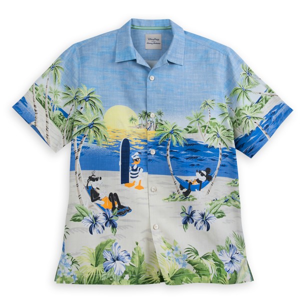 Mickey Mouse and Friends Silk Shirt for Men by Tommy Bahama | shopDisney