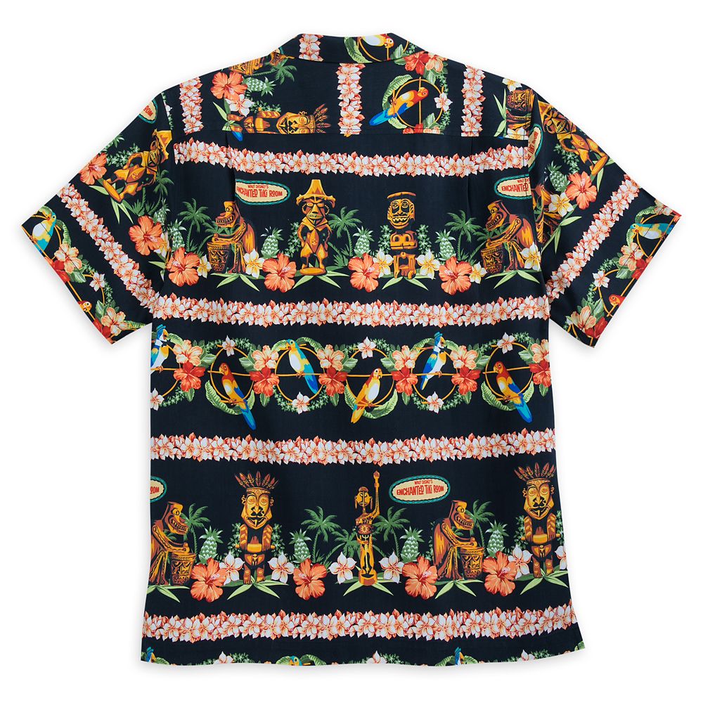 Enchanted Tiki Room Silk Shirt for Men 