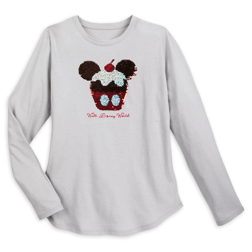 mickey mouse sequin t shirt