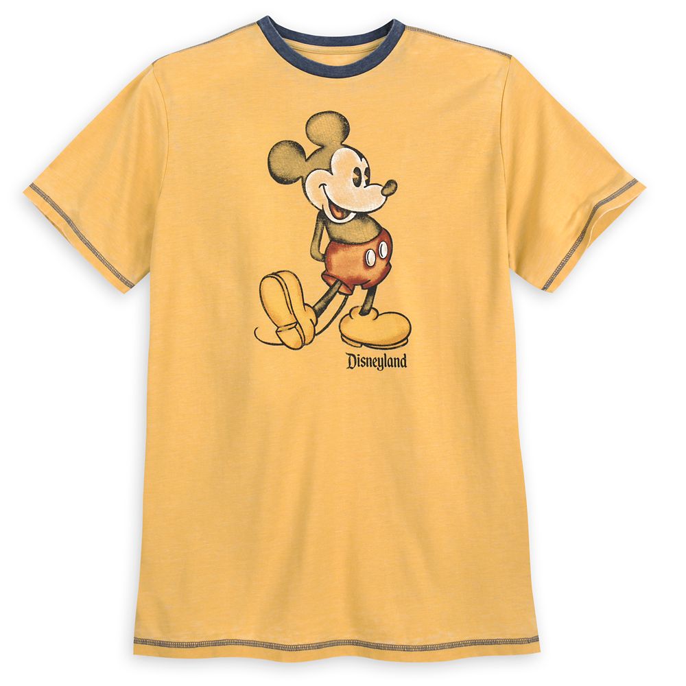 yellow mickey mouse shirt