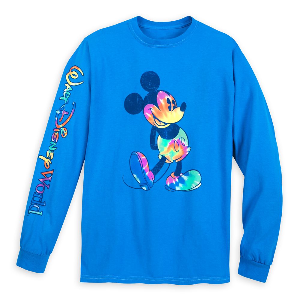 tie dye disney sweatshirt