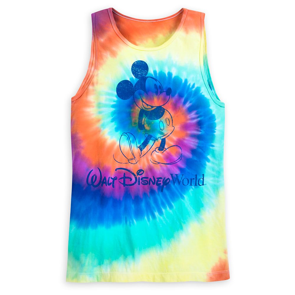 tie dye disney sweatshirt