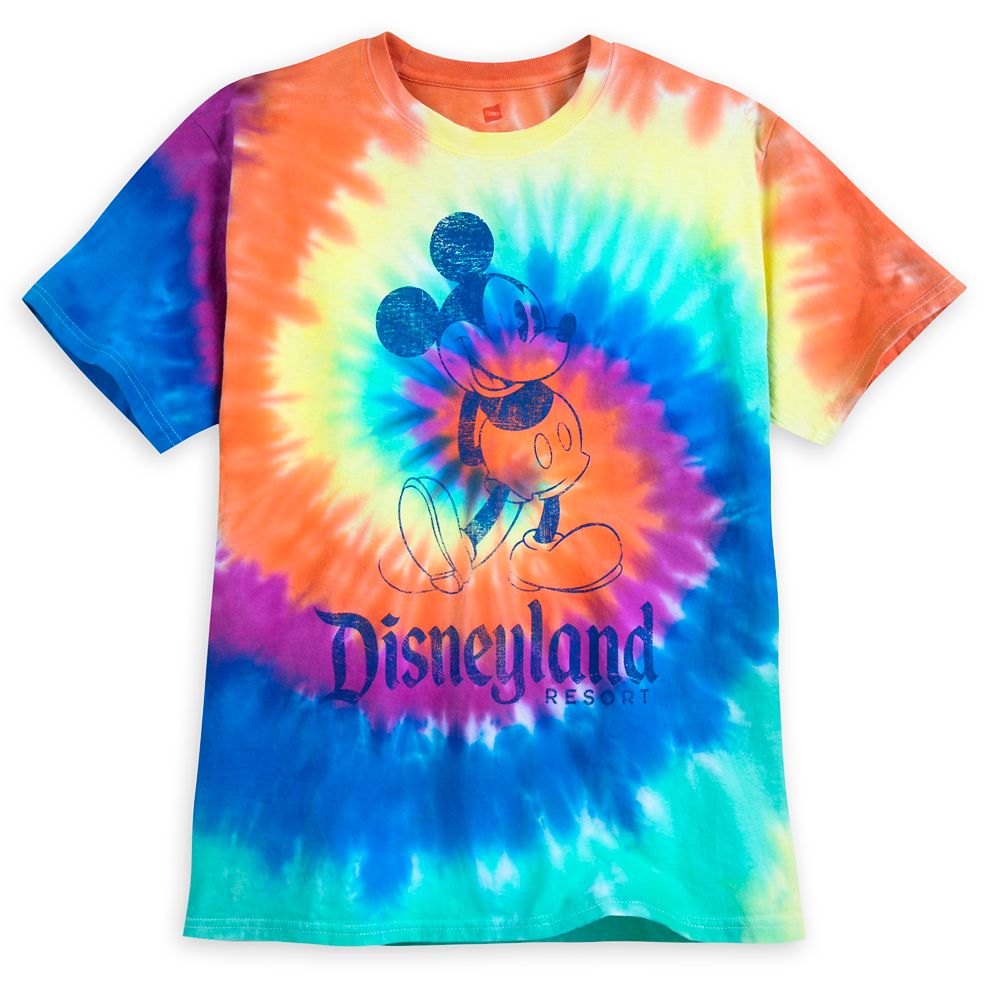 tie dye mickey mouse shirt