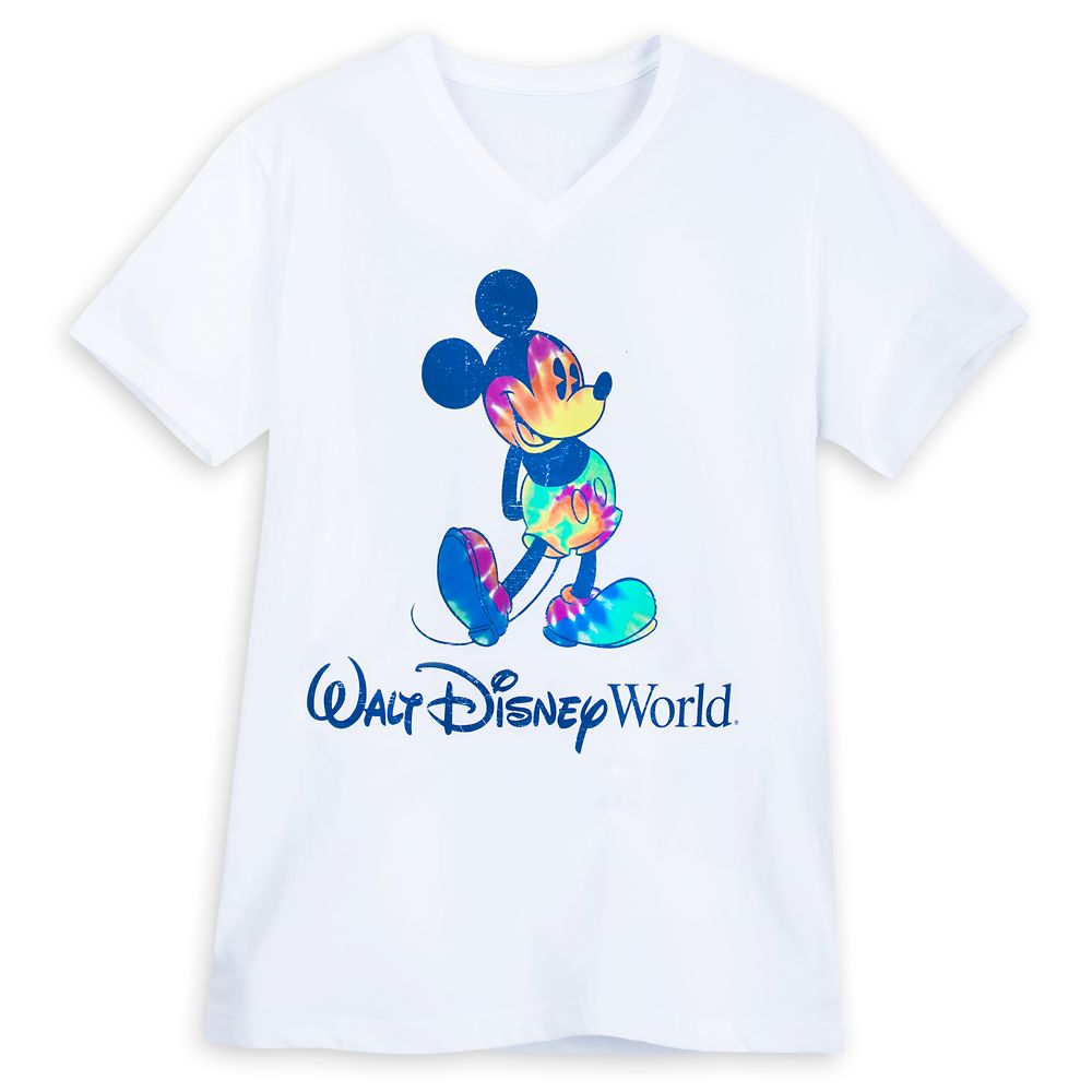 tie dye mickey mouse shirt