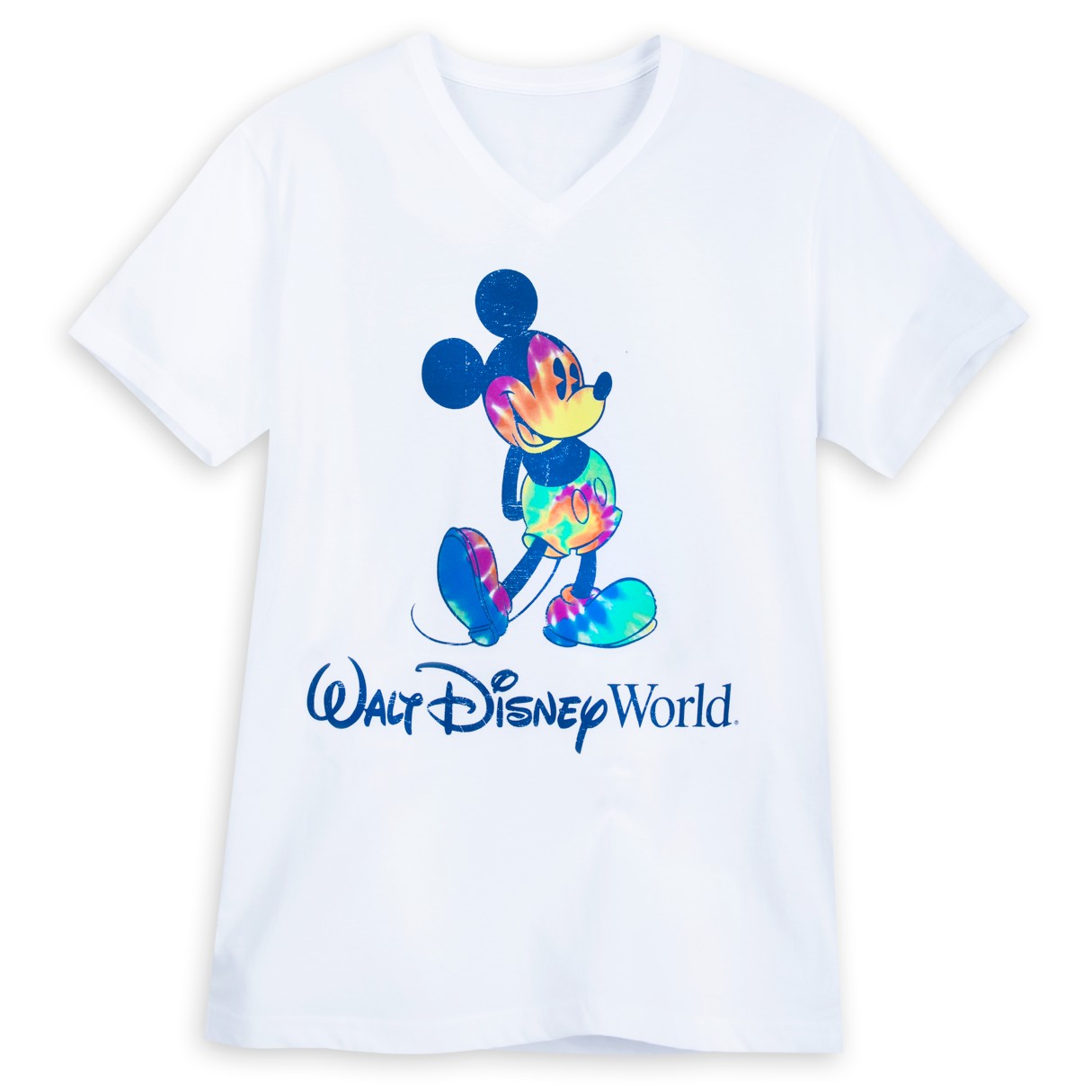 Mickey Mouse Tie-Dye Print T-Shirt for Adults – Walt Disney World