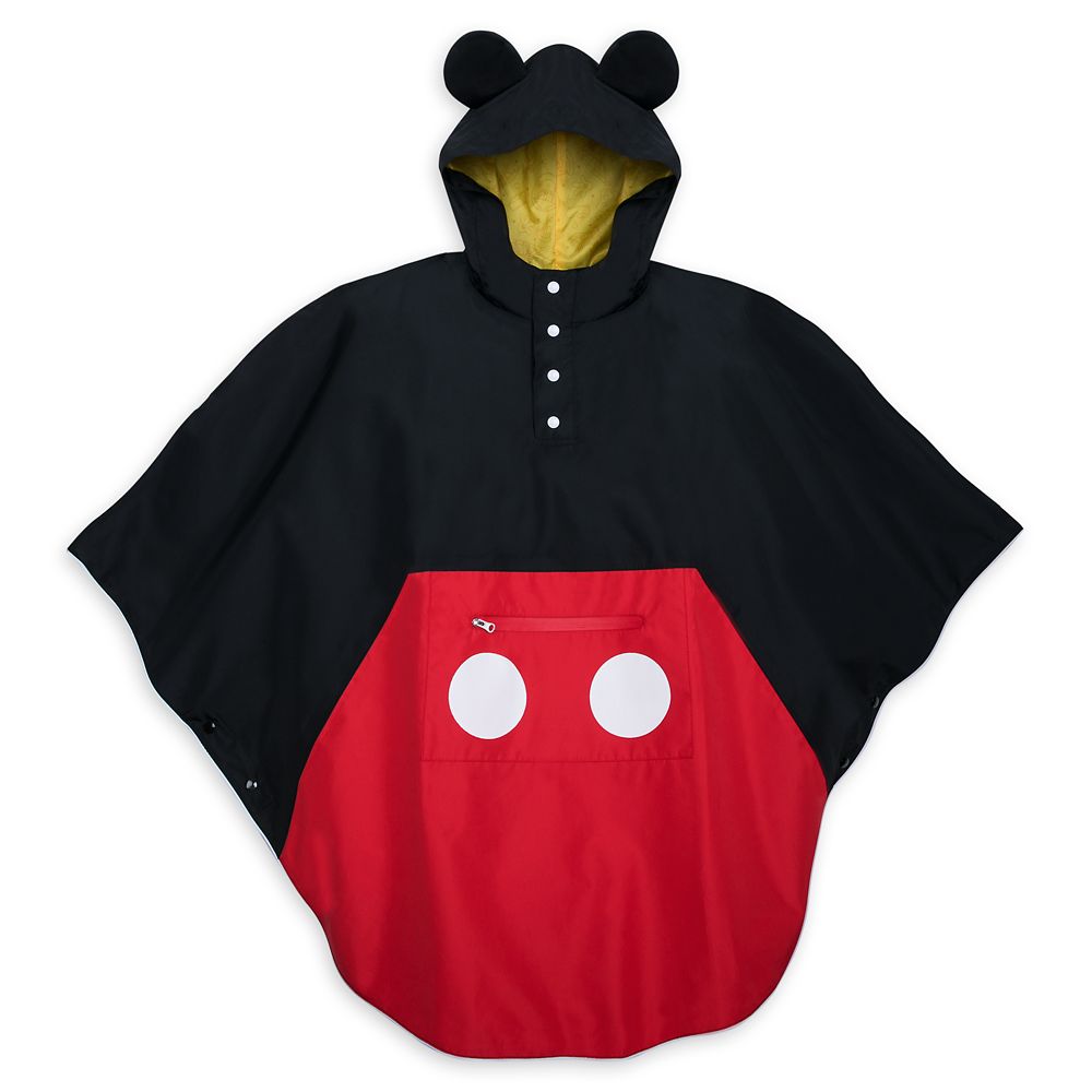 Mickey Mouse Rain Poncho for Adults Official shopDisney