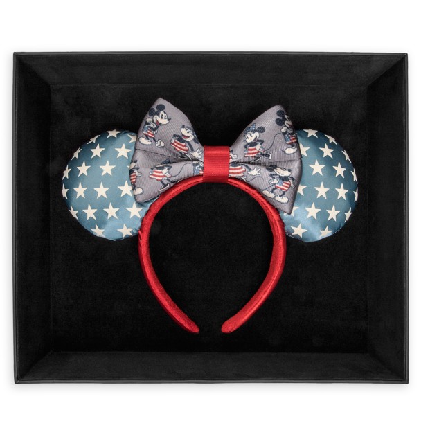 Mickey and Minnie Mouse Americana Ear Headband by Harveys – Limited Release