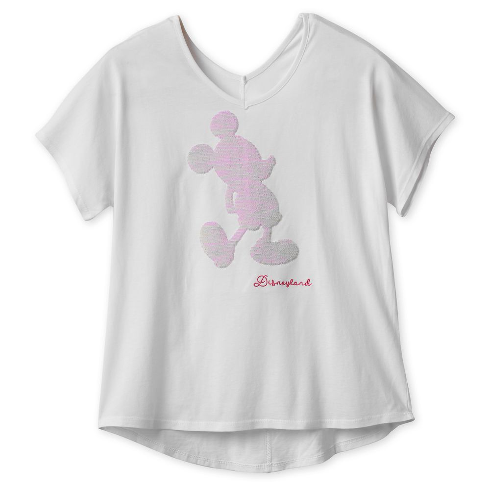 mickey mouse sequin t shirt