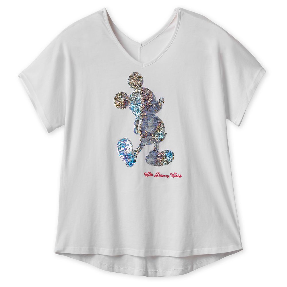 sequin disney shirt