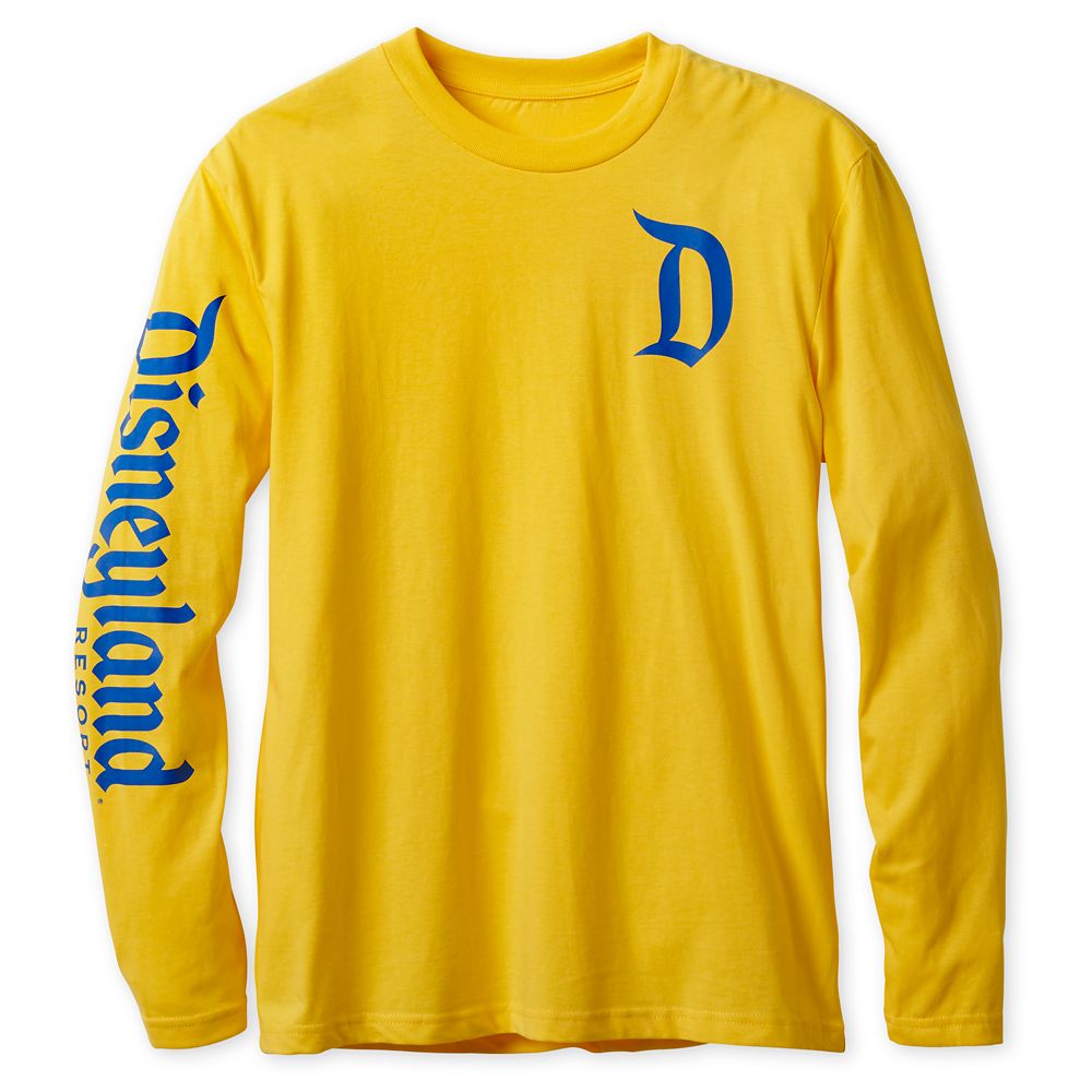 disneyland yellow sweatshirt