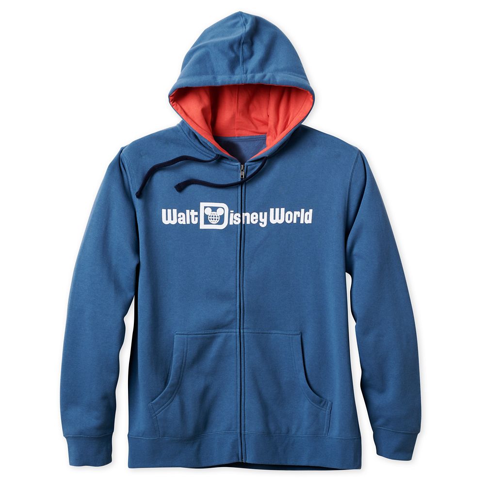 Walt Disney World Logo Zip Hoodie for Men